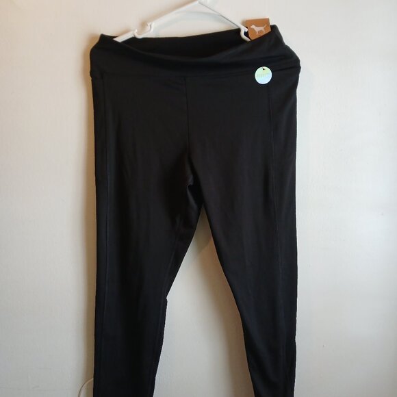 PINK brand from Victoria Secret Leggings in Black Size Large - Picture 1 of 5
